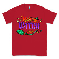 Red resting witch face Classic Tee - Jasminsmagicworld