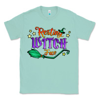 Seafoam resting witch face Classic Tee - Jasminsmagicworld