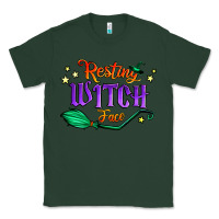 Sports Green resting witch face Classic Tee - Jasminsmagicworld