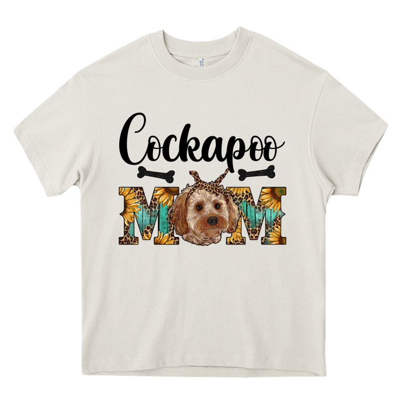 Western Cockapoo Mom Heavy Core Tee by RanaPortraitStore | Teevron