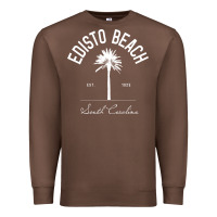 Chestnut edisto beach sc palm tree edisto beach gift pullover hoodie Premium Sweatshirt - linhVisuals