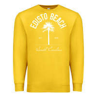 Lemon edisto beach sc palm tree edisto beach gift pullover hoodie Premium Sweatshirt - linhVisuals