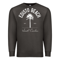 Smoke edisto beach sc palm tree edisto beach gift pullover hoodie Premium Sweatshirt - linhVisuals