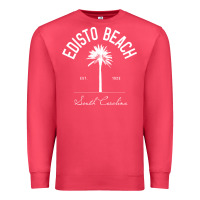 Cardinal edisto beach sc palm tree edisto beach gift pullover hoodie Premium Sweatshirt - linhVisuals