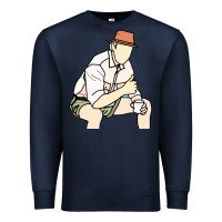 Navy russell coight Premium Sweatshirt - linhVisuals