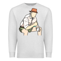 Oatmeal Heather russell coight Premium Sweatshirt - linhVisuals