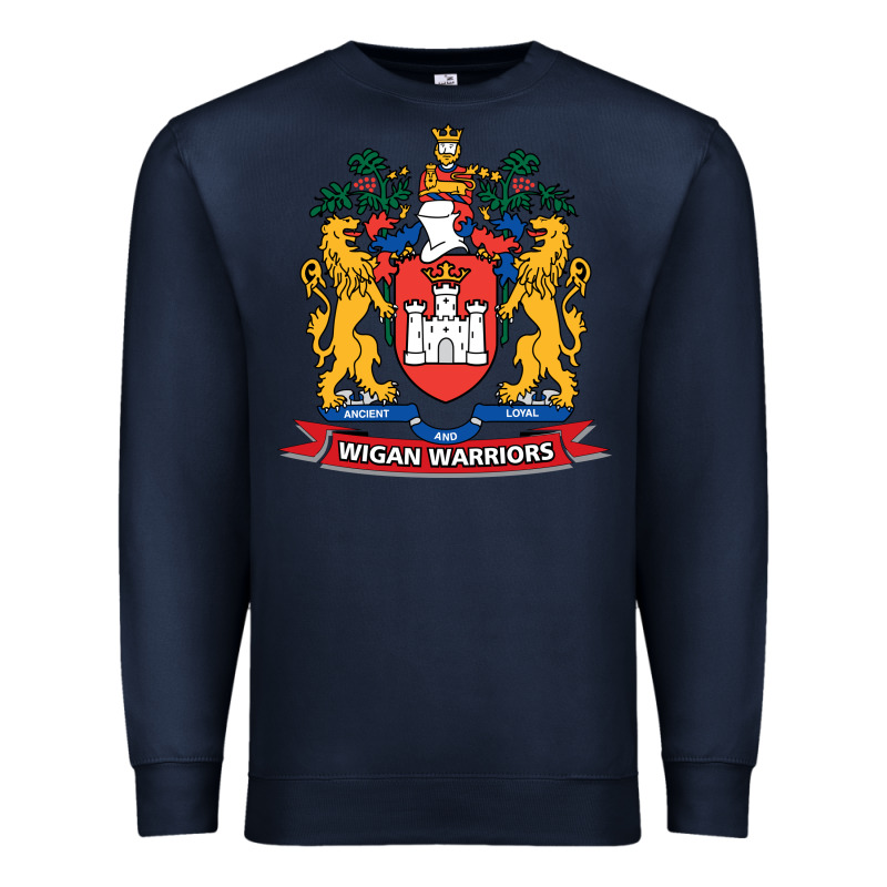 Wigan Warriors Premium Sweatshirt by linhVisuals | Teevron