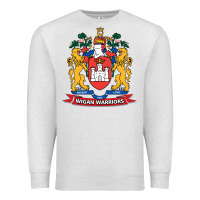 Oatmeal Heather wigan warriors Premium Sweatshirt - linhVisuals