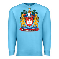 Ocean Blue wigan warriors Premium Sweatshirt - linhVisuals