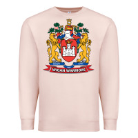 Pale Pink wigan warriors Premium Sweatshirt - linhVisuals