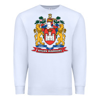 White wigan warriors Premium Sweatshirt - linhVisuals
