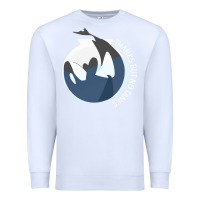White thanks but no tanks Premium Sweatshirt - linhVisuals