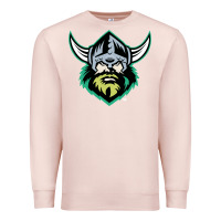 Pale Pink canberra raiders Premium Sweatshirt - linhVisuals