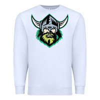 White canberra raiders Premium Sweatshirt - linhVisuals