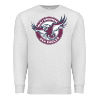 Oatmeal Heather manly warringah sea eagles Premium Sweatshirt - linhVisuals