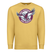 Antique Gold manly warringah sea eagles Premium Sweatshirt - linhVisuals