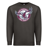 Smoke manly warringah sea eagles Premium Sweatshirt - linhVisuals