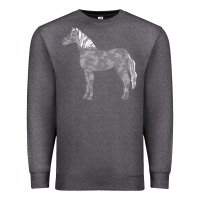 Charcoal Heather horse lover t  shirthorse t  shirt (1) Premium Sweatshirt - linhVisuals