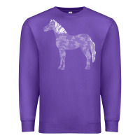 Purple horse lover t  shirthorse t  shirt (1) Premium Sweatshirt - linhVisuals