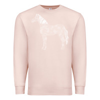 Pale Pink horse lover t  shirthorse t  shirt (1) Premium Sweatshirt - linhVisuals