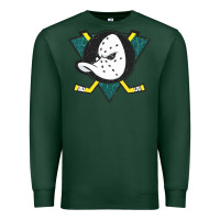 Sports Green the mighty ducks classic Premium Sweatshirt - linhVisuals