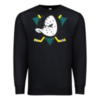 Black the mighty ducks classic Premium Sweatshirt - linhVisuals