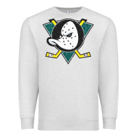 Oatmeal Heather the mighty ducks classic Premium Sweatshirt - linhVisuals