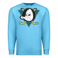 Ocean Blue the mighty ducks classic Premium Sweatshirt - linhVisuals