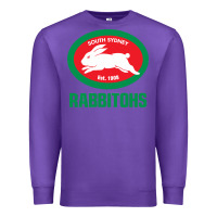 Purple south sidney rabbitohs Premium Sweatshirt - linhVisuals