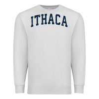Dove Grey ithaca new york ny vintage sports design navy design t shirt Premium Sweatshirt - linhVisuals