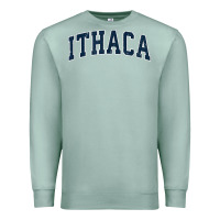 Seafoam ithaca new york ny vintage sports design navy design t shirt Premium Sweatshirt - linhVisuals