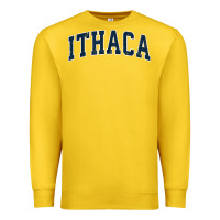 Lemon ithaca new york ny vintage sports design navy design t shirt Premium Sweatshirt - linhVisuals