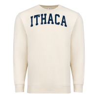 Sandshell ithaca new york ny vintage sports design navy design t shirt Premium Sweatshirt - linhVisuals