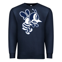 Navy ambrose university fighting bees Premium Sweatshirt - linhVisuals