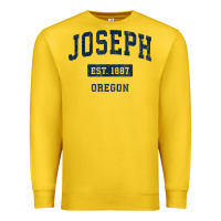 Lemon joseph oregon or vintage sports established navy design t shirt Premium Sweatshirt - linhVisuals