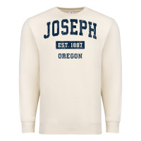 Sandshell joseph oregon or vintage sports established navy design t shirt Premium Sweatshirt - linhVisuals