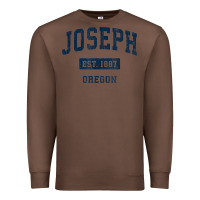 Chestnut joseph oregon or vintage sports established navy design t shirt Premium Sweatshirt - linhVisuals