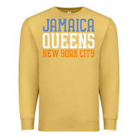 Antique Gold jamaica queens new york ny t shirt Premium Sweatshirt - linhVisuals