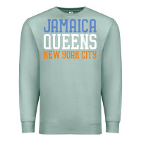 Seafoam jamaica queens new york ny t shirt Premium Sweatshirt - linhVisuals