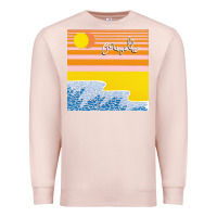 Pale Pink Polo & Pan - Caravelle Premium Sweatshirt - linhVisuals