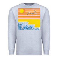 Heather Grey Polo & Pan - Caravelle Premium Sweatshirt - linhVisuals