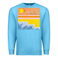 Ocean Blue Polo & Pan - Caravelle Premium Sweatshirt - linhVisuals