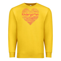 Lemon cute love heart kindergarten teacher valentines day womens Premium Sweatshirt - linhVisuals