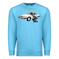 Ocean Blue Title Fight Trending Premium Sweatshirt - linhVisuals