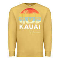 Antique Gold kauai hawaii chicken lover souvenir t shirt Premium Sweatshirt - linhVisuals