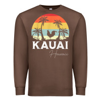 Chestnut kauai hawaii chicken lover souvenir t shirt Premium Sweatshirt - linhVisuals