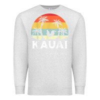 Oatmeal Heather kauai hawaii chicken lover souvenir t shirt Premium Sweatshirt - linhVisuals