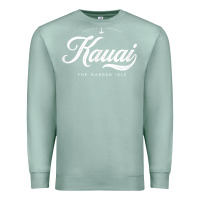 Seafoam kauai hawaii vintage retro t shirt Premium Sweatshirt - linhVisuals