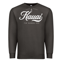 Smoke kauai hawaii vintage retro t shirt Premium Sweatshirt - linhVisuals