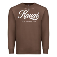 Chestnut kauai hawaii vintage retro t shirt Premium Sweatshirt - linhVisuals